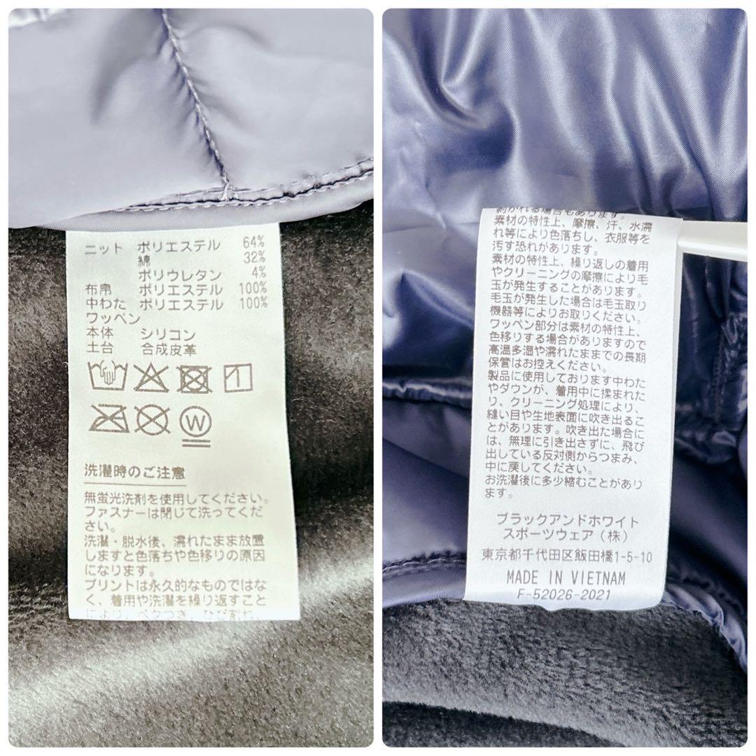 美品✨and per se 中綿ジャケット フード　ゴルフ　洗える◎ 軽量　L