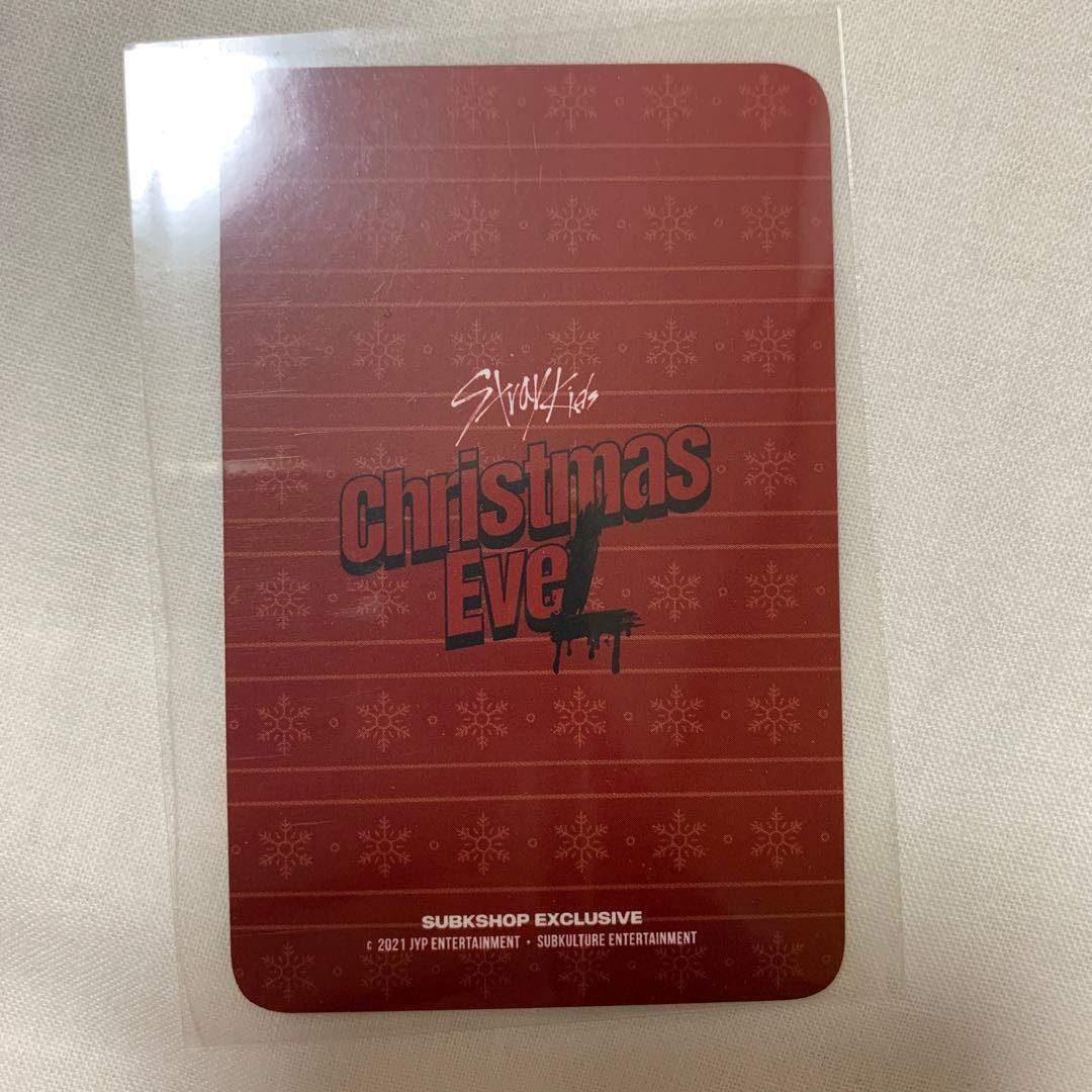StrayKids christmas evel SUBK ヒョンジン トレカ