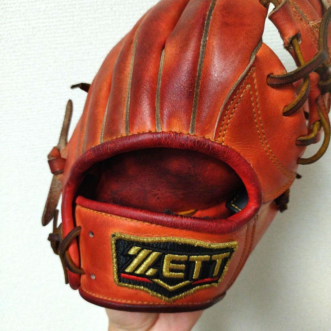 362 ZETT プロステイタス 鈴木作 型抜群 硬式 内野手用グローブ