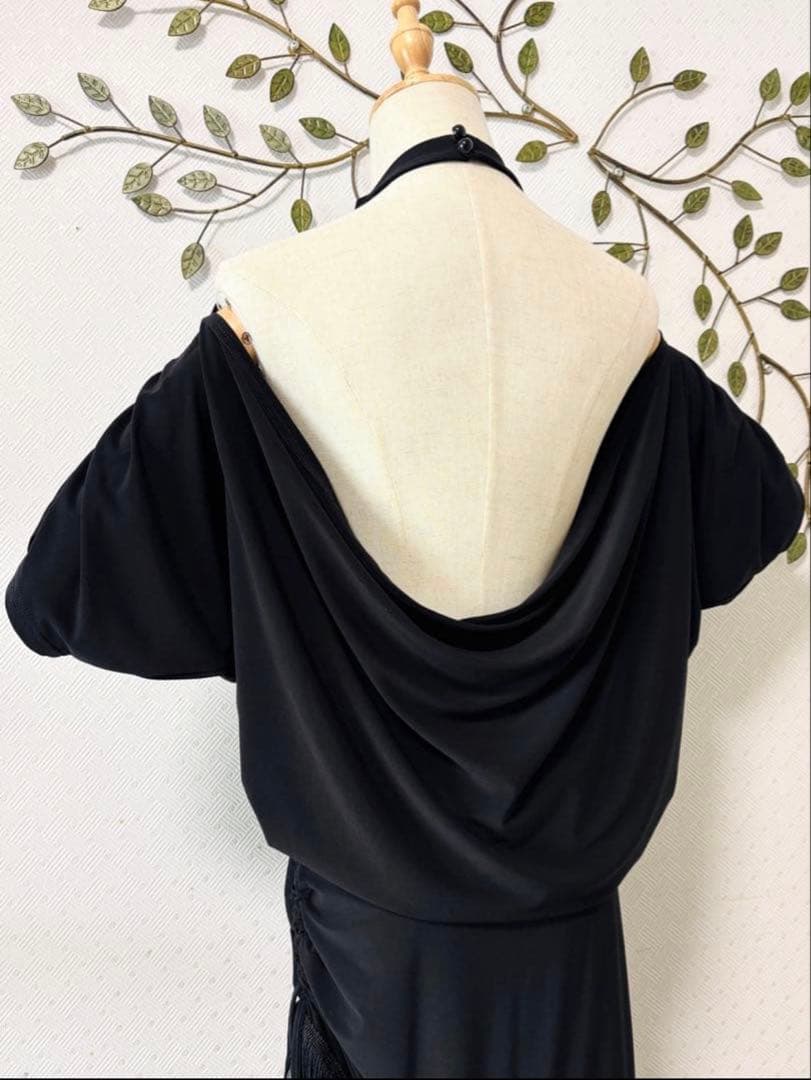 社交ダンス★パーティー★レッスン★トップス★スカート★ドレープ★背中セクシー