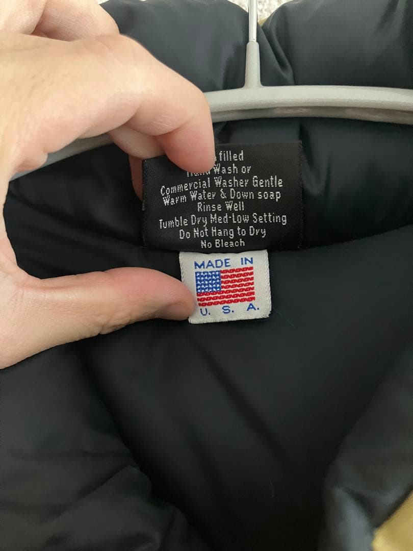 FEATHERED FRIENDS ベージュ ダウンベスト L