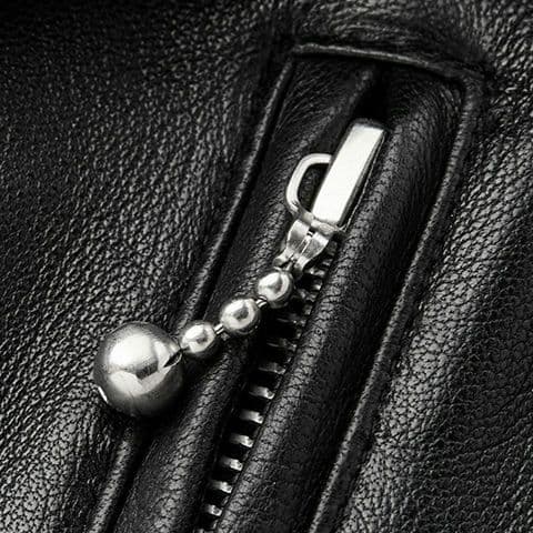 BEAMS　変形　ダブルライダース　ブルゾン　フリンジ　サイドジップ 短丈