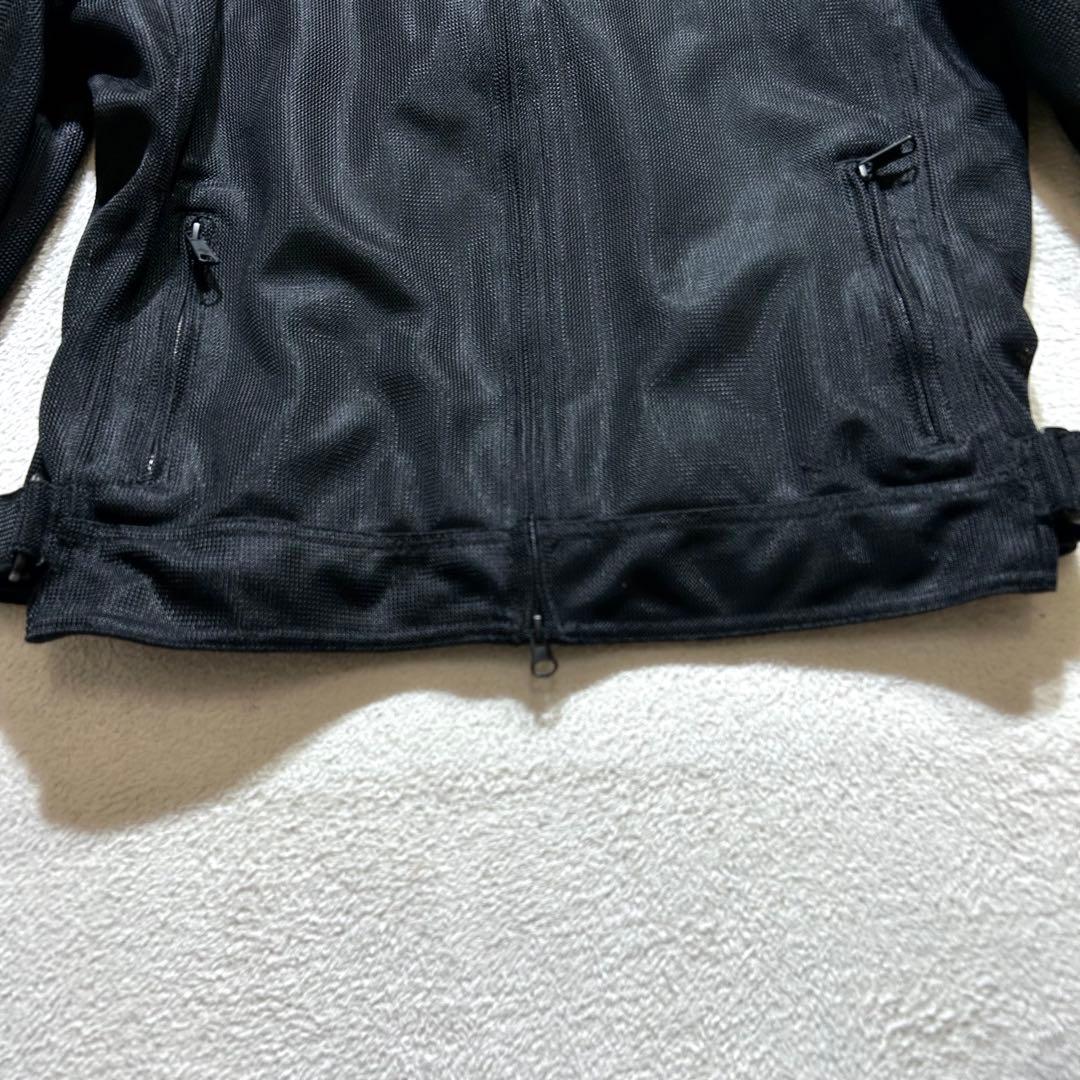 【HARLEY-DAVIDSON】 ライダースジャケット XL 刺繍ロゴ