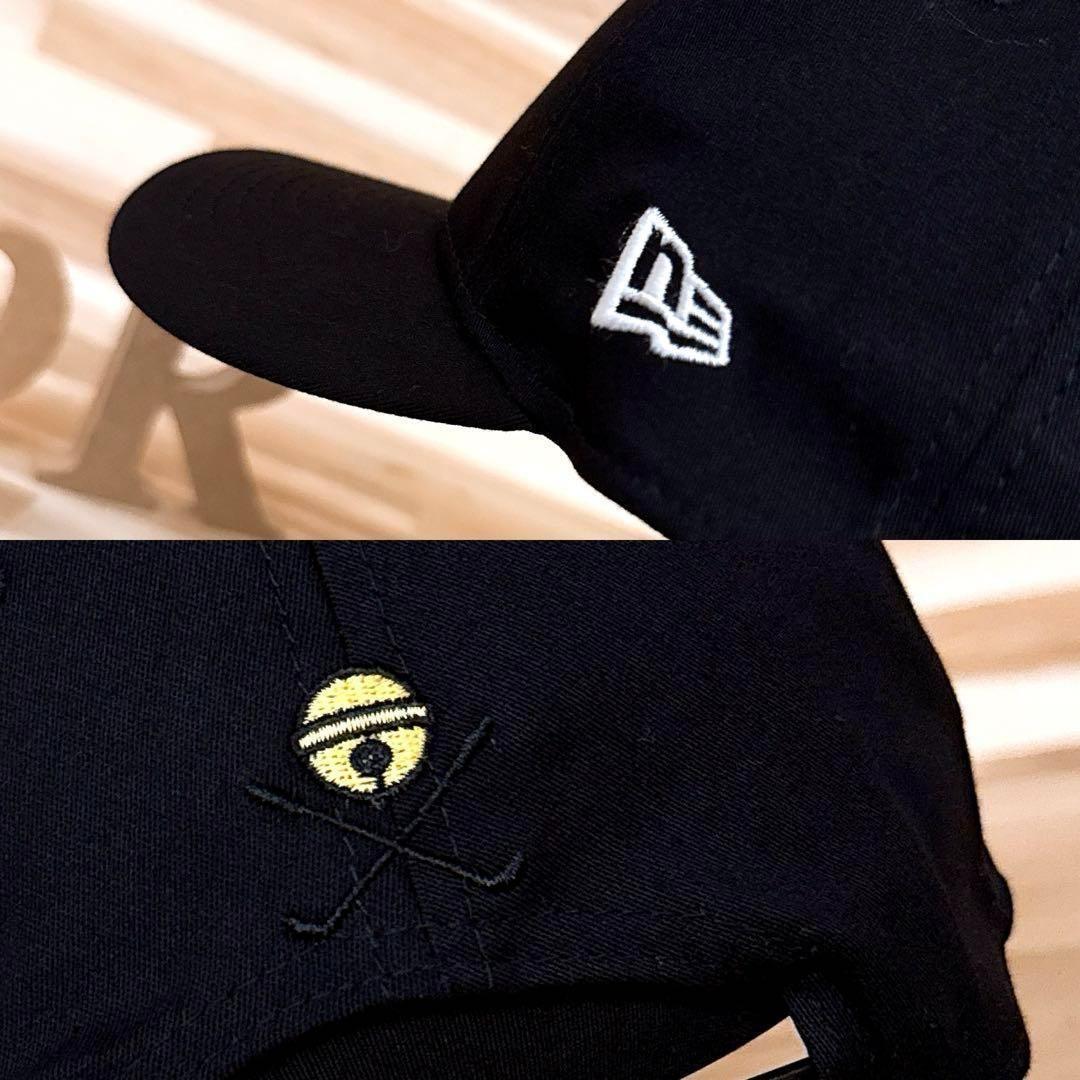 激レア【ニューエラ×ドラえもん】50周年 記念 限定コラボ ゴルフ キャップ 黒