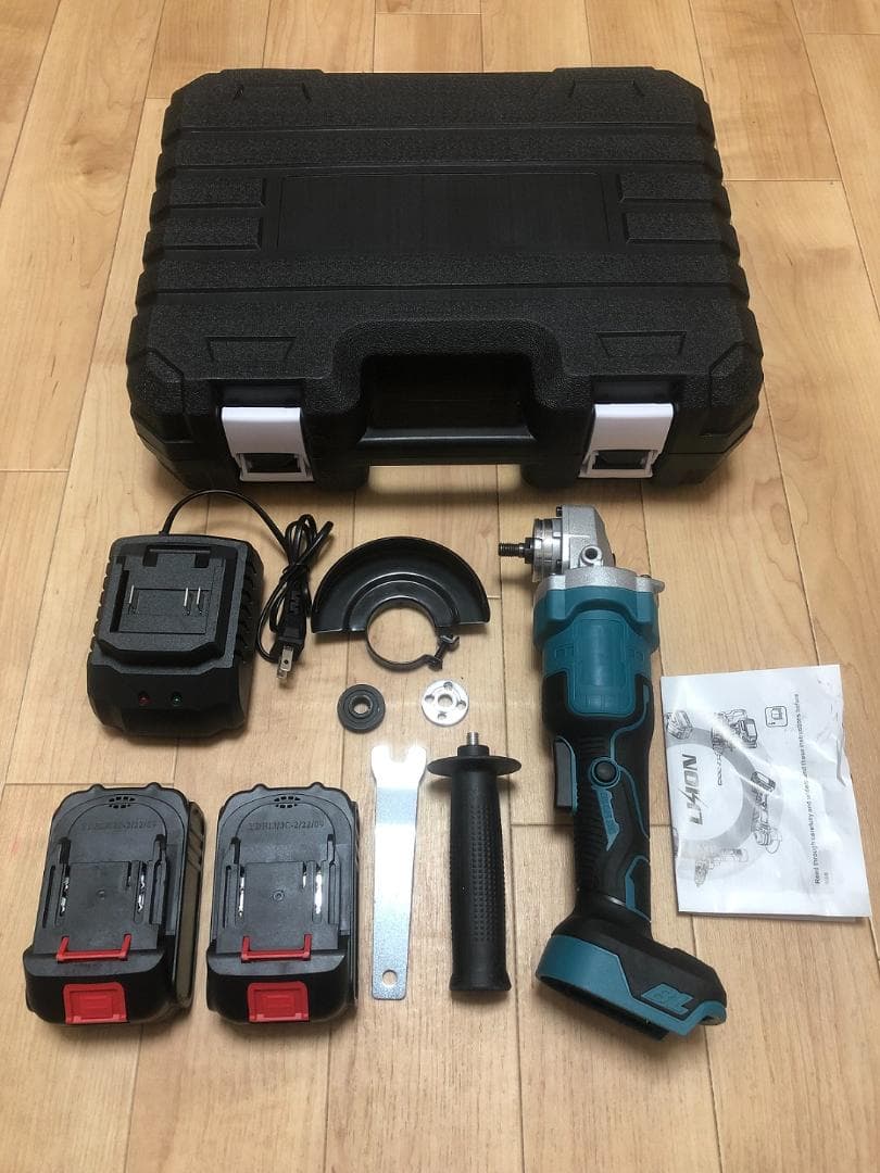 ディスクグラインダー/サンダー/研磨機/グラインダー/マキタバッテリー使用可