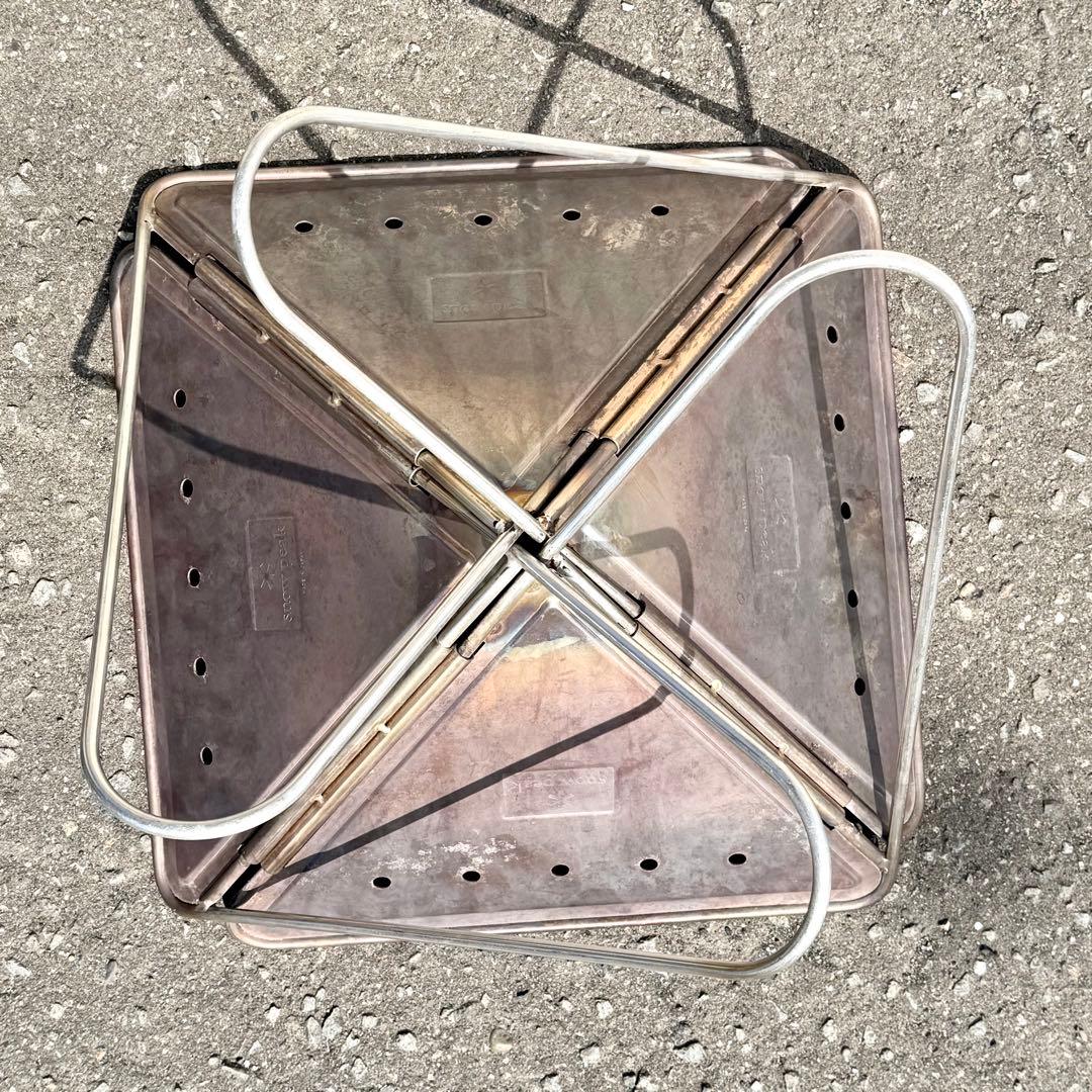 廃盤色Peak焚火台L 7点フルセット 焼きアミ Pro焚火ツールPro