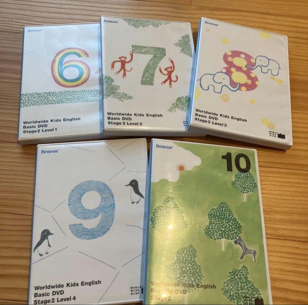 Worldwide Kids English DVD セット　幼児英語　ベネッセ