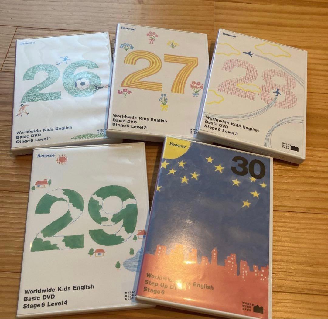 Worldwide Kids English DVD セット　幼児英語　ベネッセ