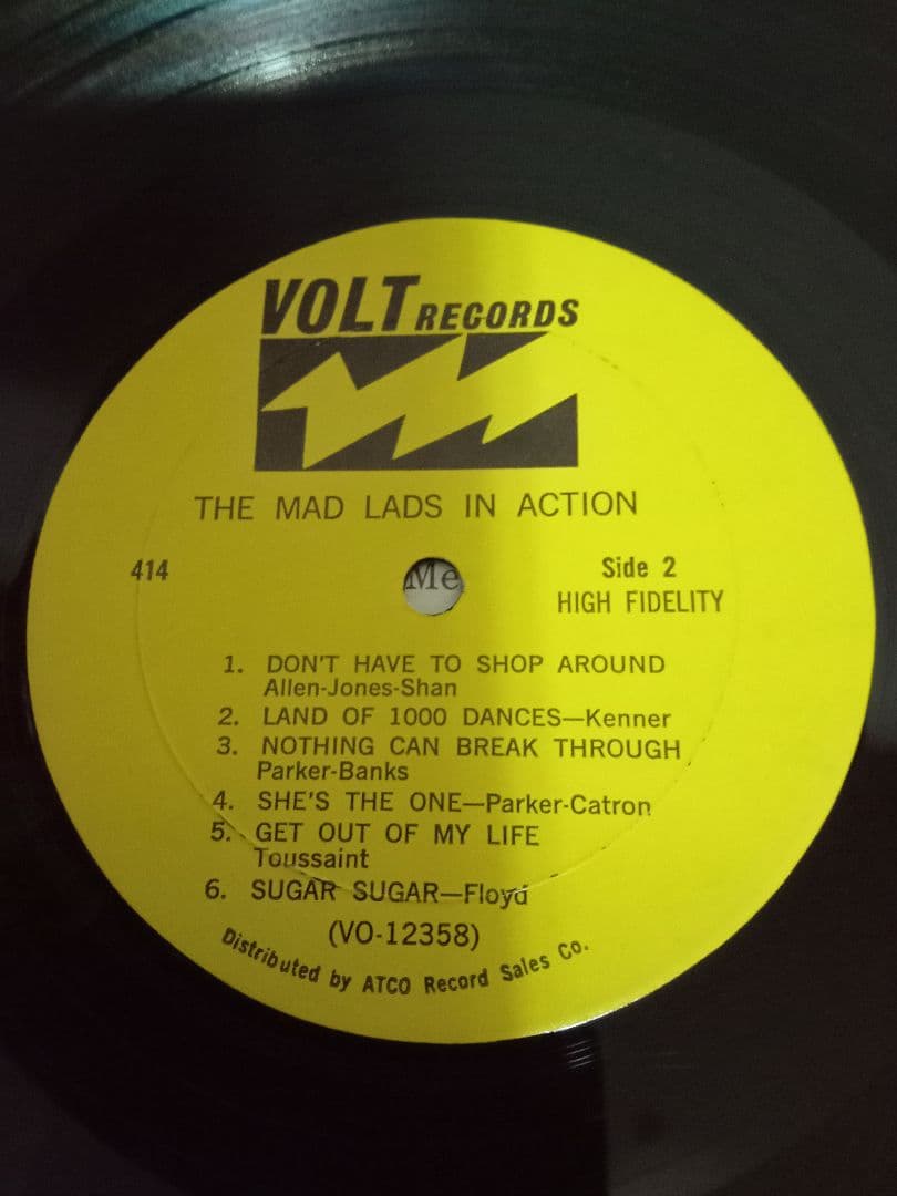 Mad Lads　レアグルーヴ　SOUL　ドラムブレイク　カニエ・ウェスト ネタ