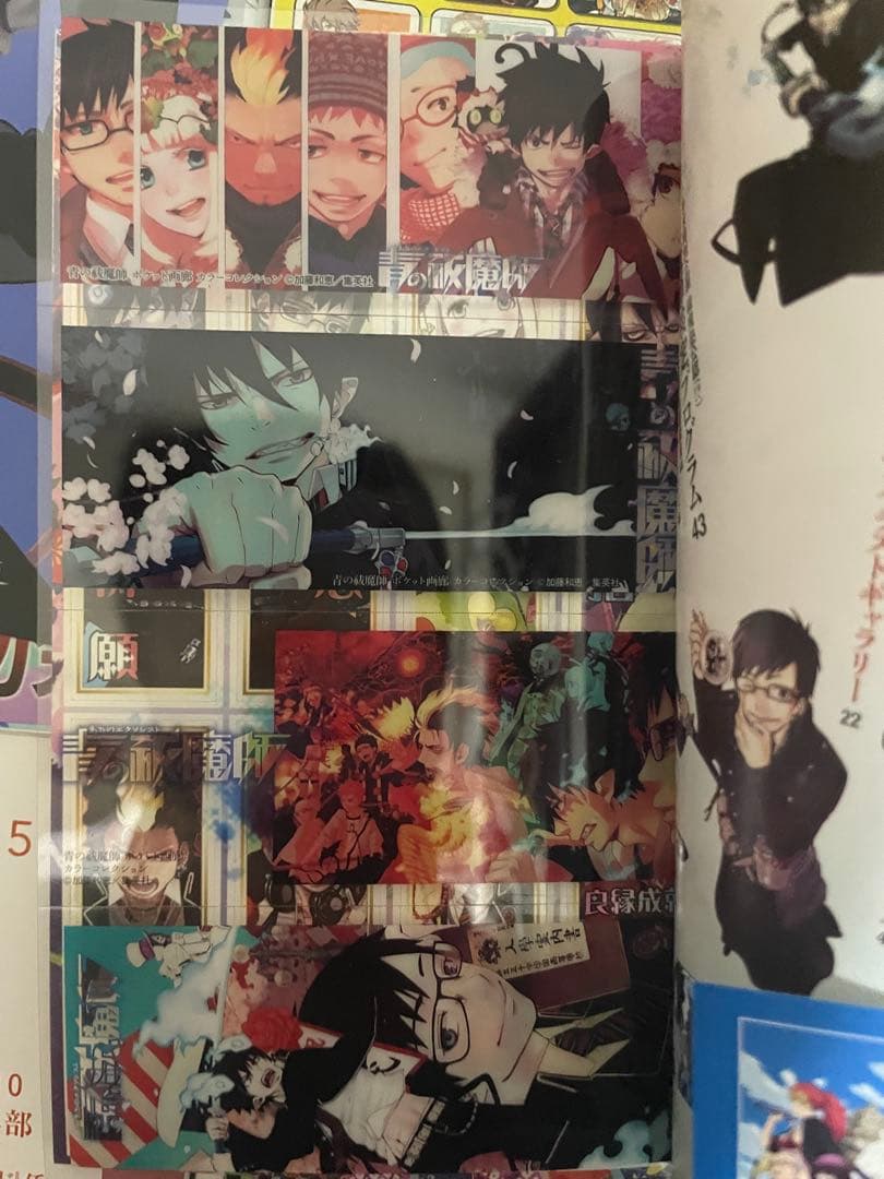 青の祓魔師 1〜29巻 全巻初版、帯、チラシあり 関連書籍6冊 おまけ多数あり