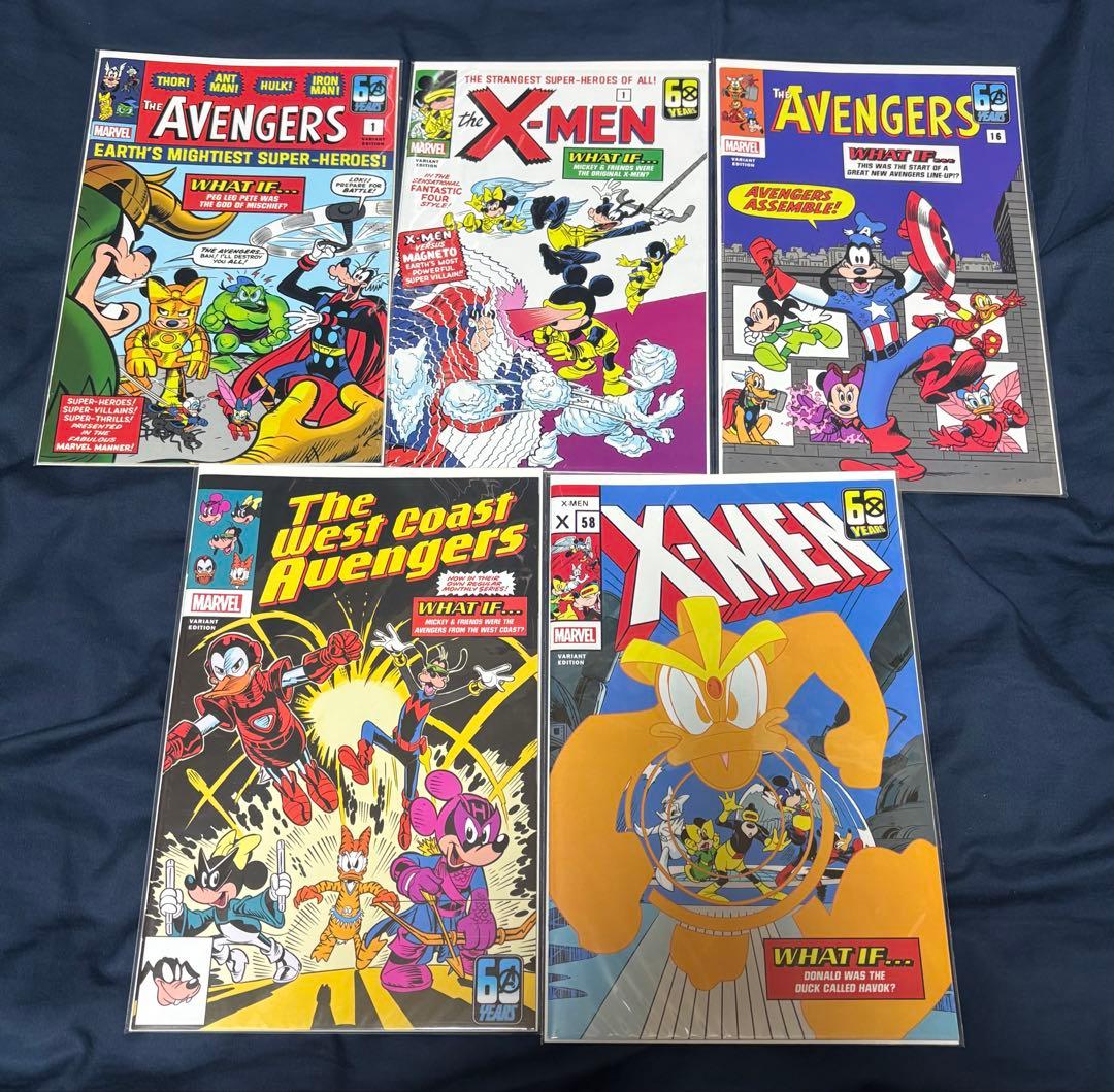 Disney100周年記念 marvel リーフ　17冊セット