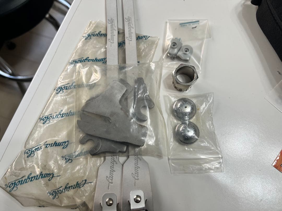 Campagnolo パーツセット/トラックエンド/ペダルキャップ/ストラップ等