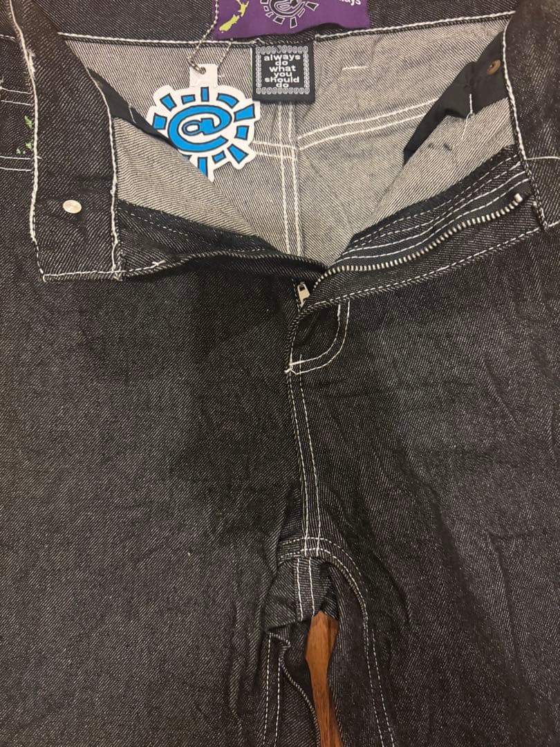 always デニムパンツ