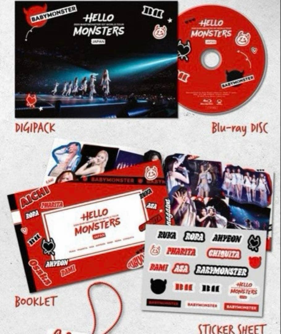 BABYMONSTER HELLO MONSTERS Blu-ray 未使用