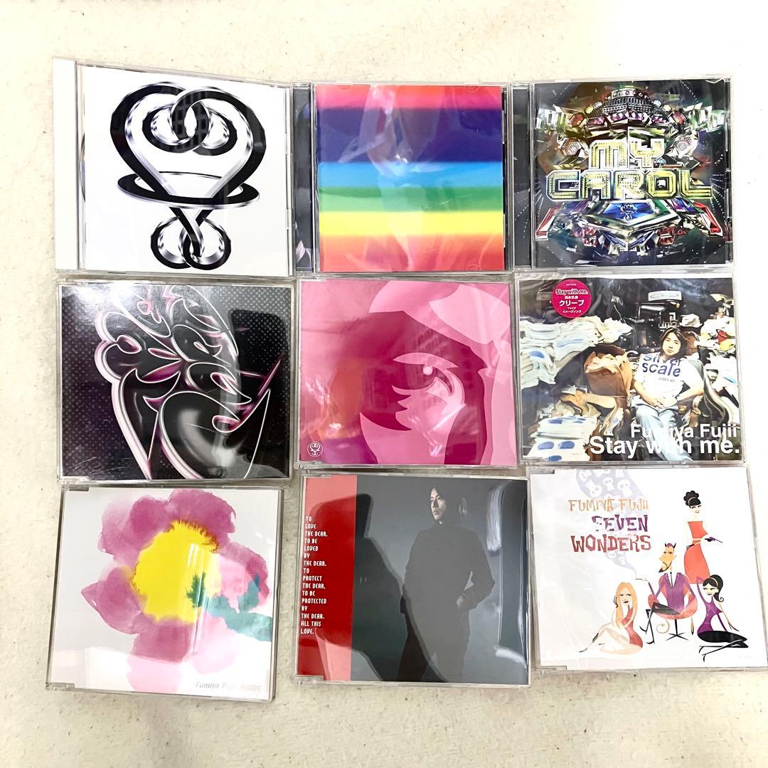 CD 藤井フミヤ アルバム12枚 シングル11枚 セット レア品あり