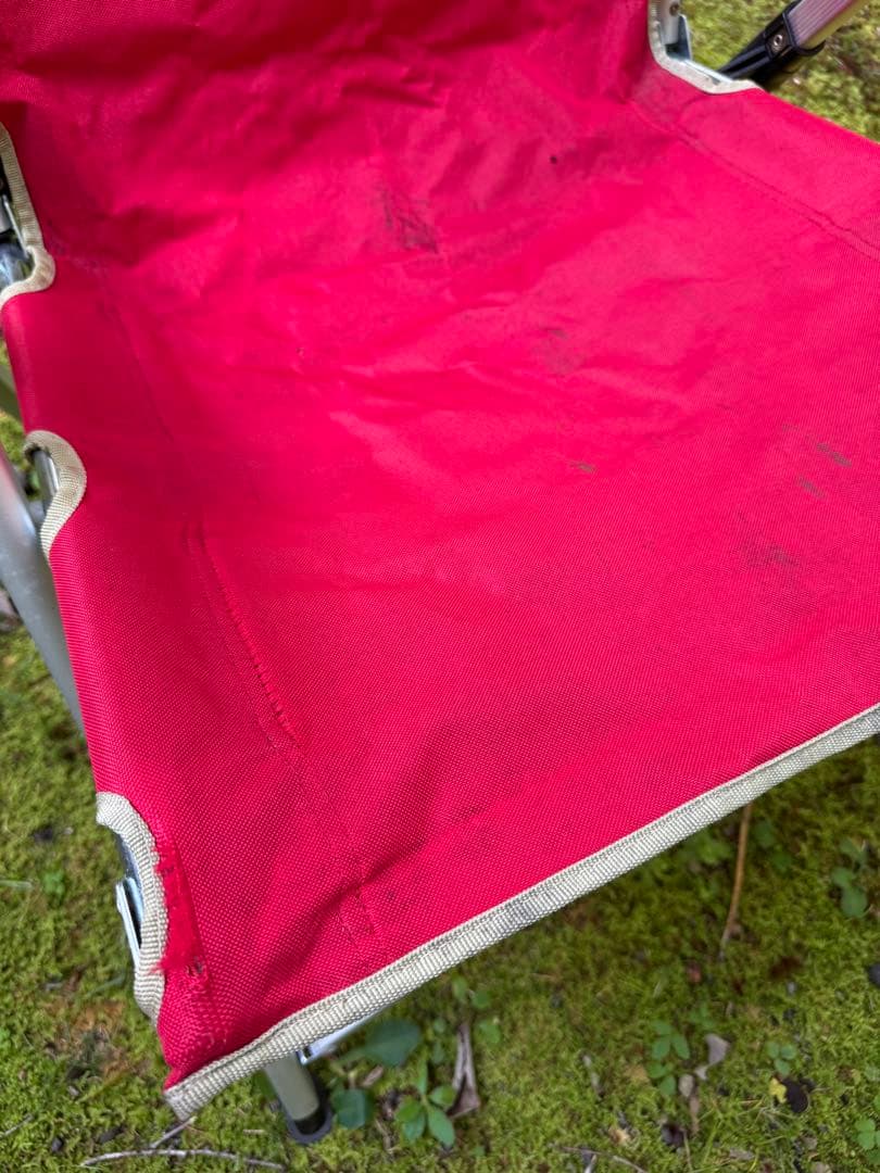 Coleman コールマン レイチェア 折りたたみチェア 赤 2脚セット 送料込