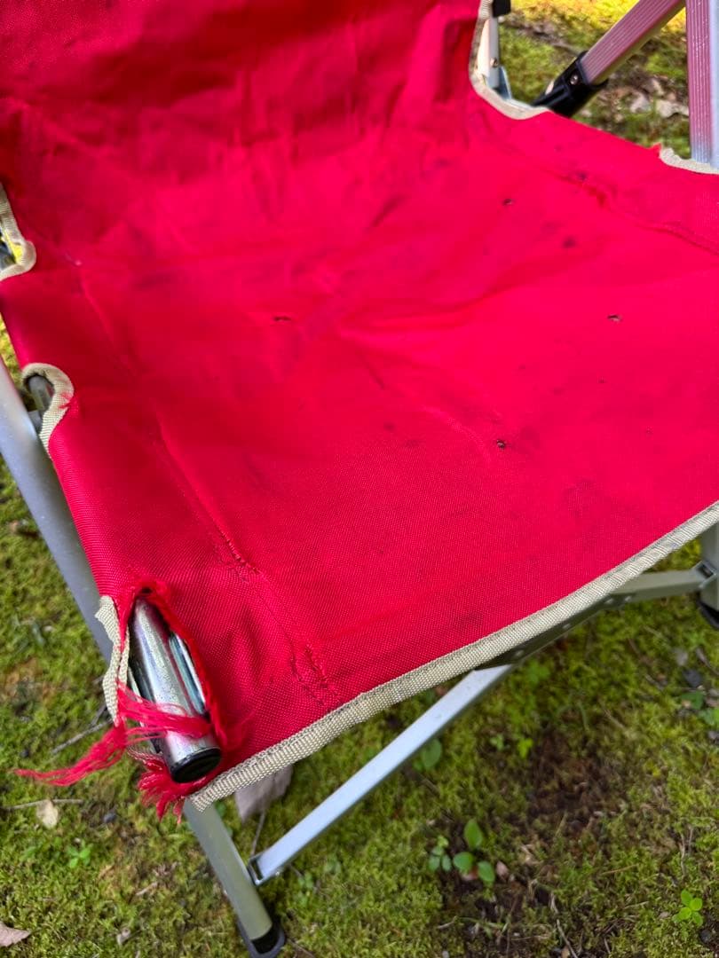 Coleman コールマン レイチェア 折りたたみチェア 赤 2脚セット 送料込