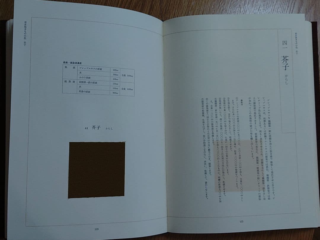 草木染きものの色 　荻野彰久著　定価45,000円　限定750部/553番