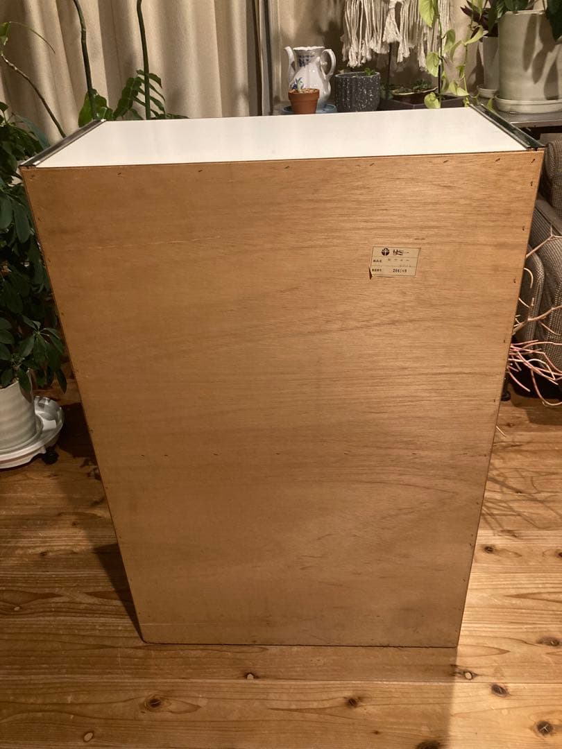 昭和レトロ　Sunnyサニー食器棚　飾り棚　茶箪笥　レトロポップ