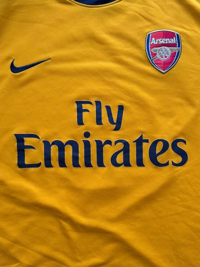 【nike/ナイキ】08-09 アーセナル アウェイユニフォーム