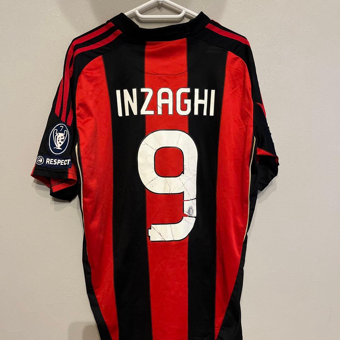 ACミラン 10-11CL仕様　ユニフォーム　インザーギ　INZAGHI 9