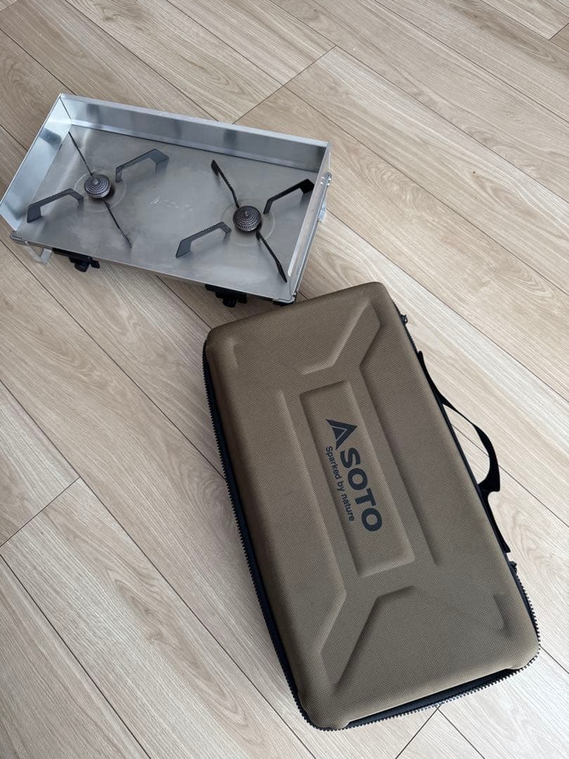 SOTO レギュレーター2バーナー GRID ST-526 専用収納ケースセット