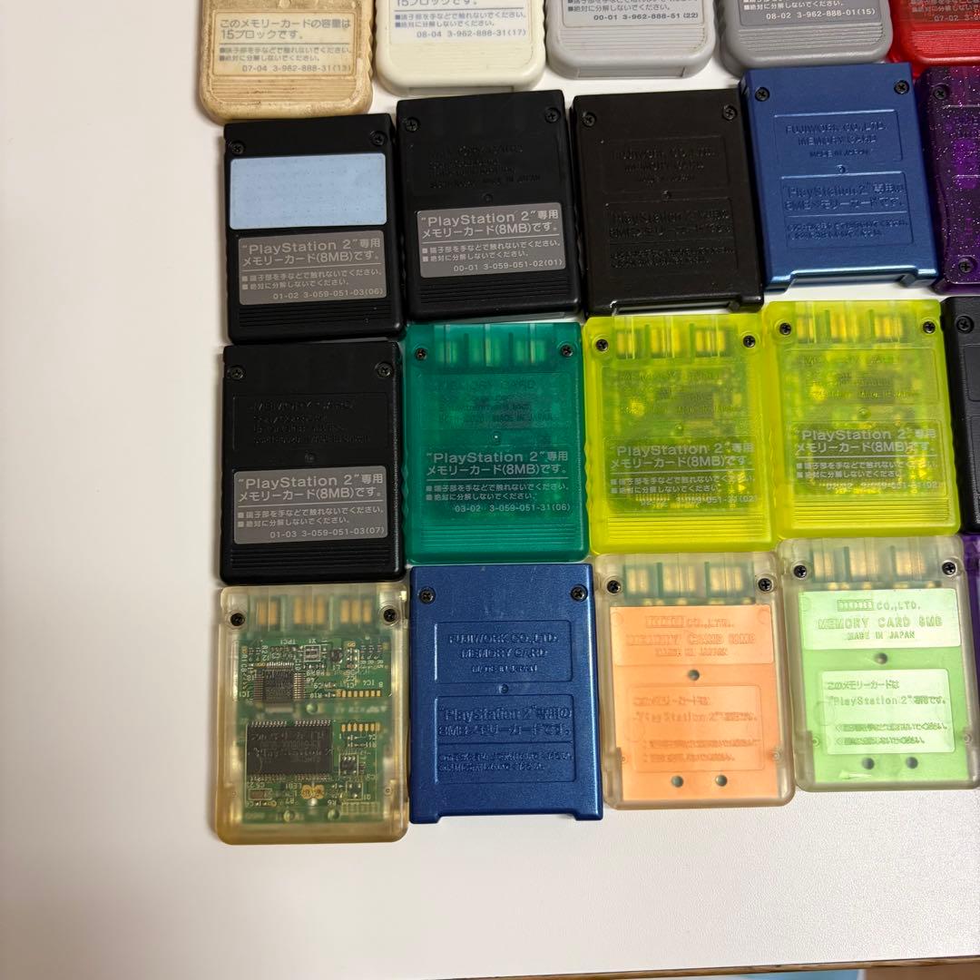 PS1/PS2 メモリーカード 22枚まとめ売り セット