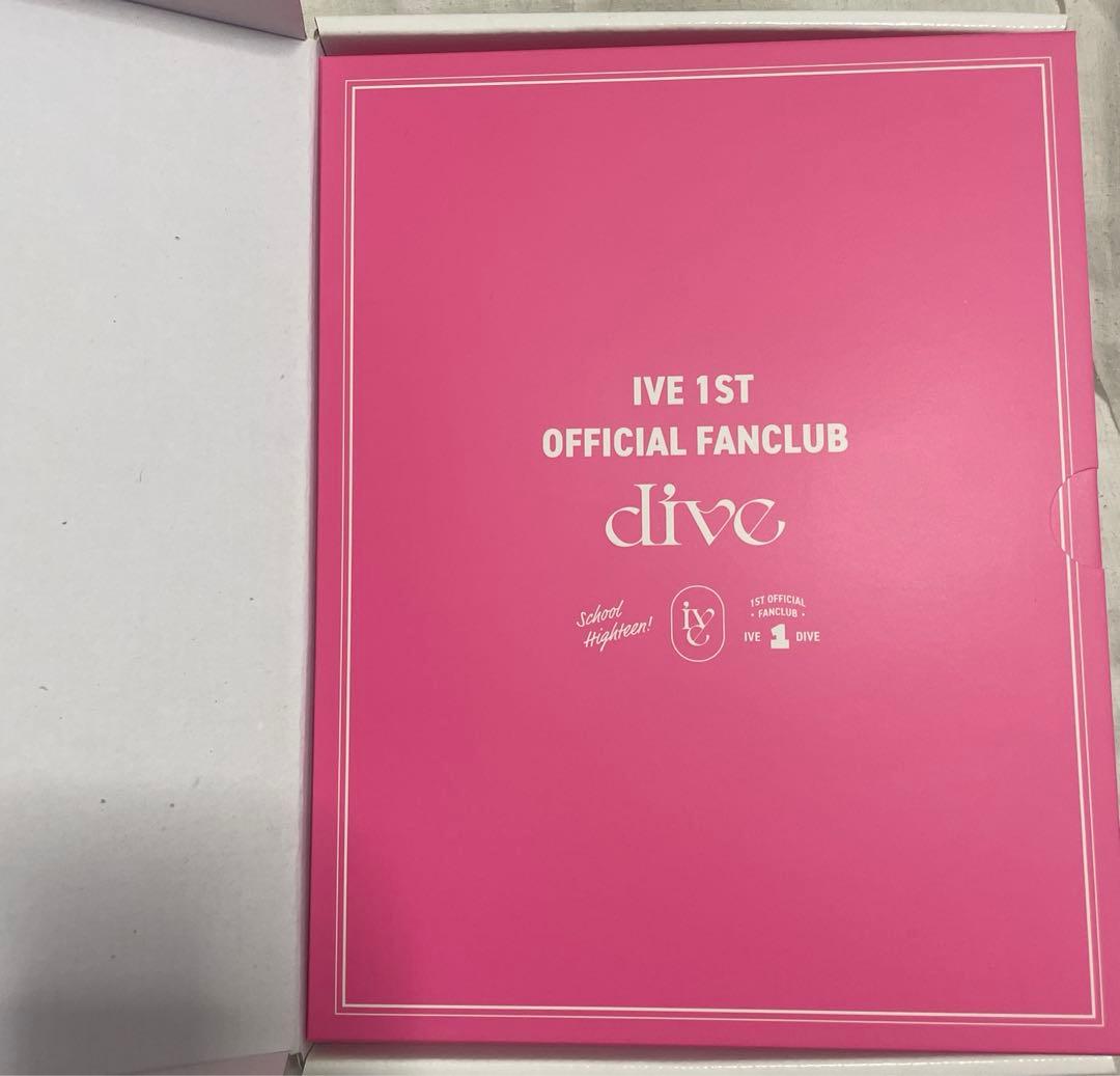 IVE 1ST OFFICIAL FANCLUB DIVE FCキット　1期