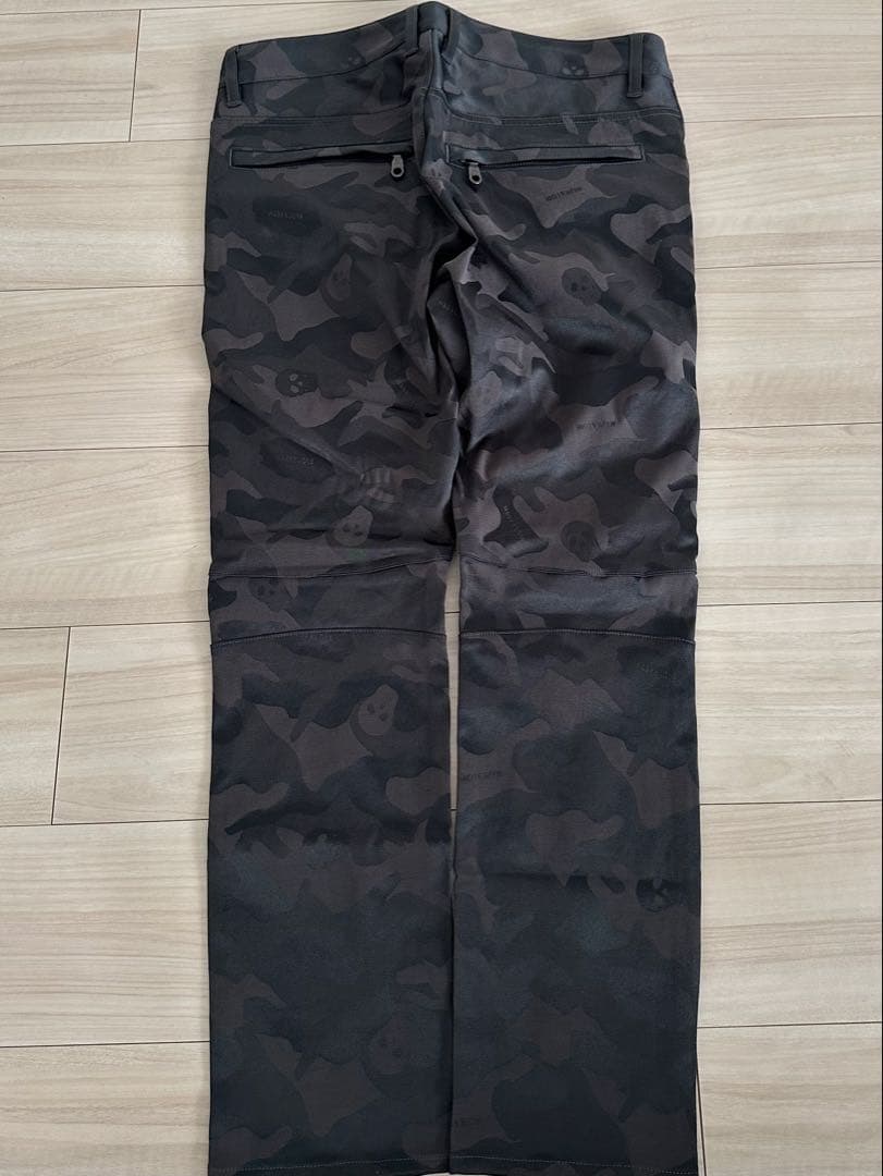 マーク＆ロナ ライダーモデルMLカモ柄5Pパンツ　ブラック