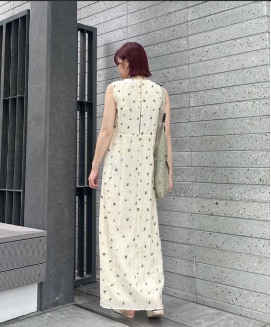 ワンピース MEDI SMALL FLOWER NS DRESS