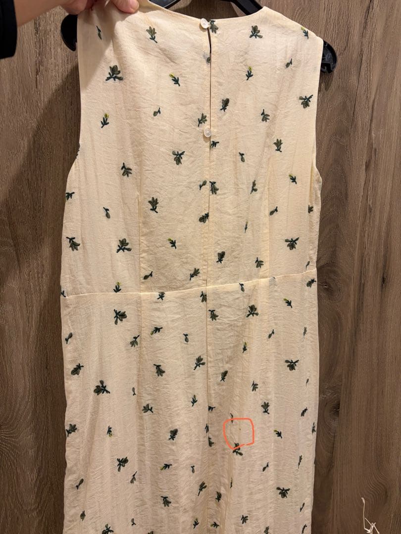 ワンピース MEDI SMALL FLOWER NS DRESS