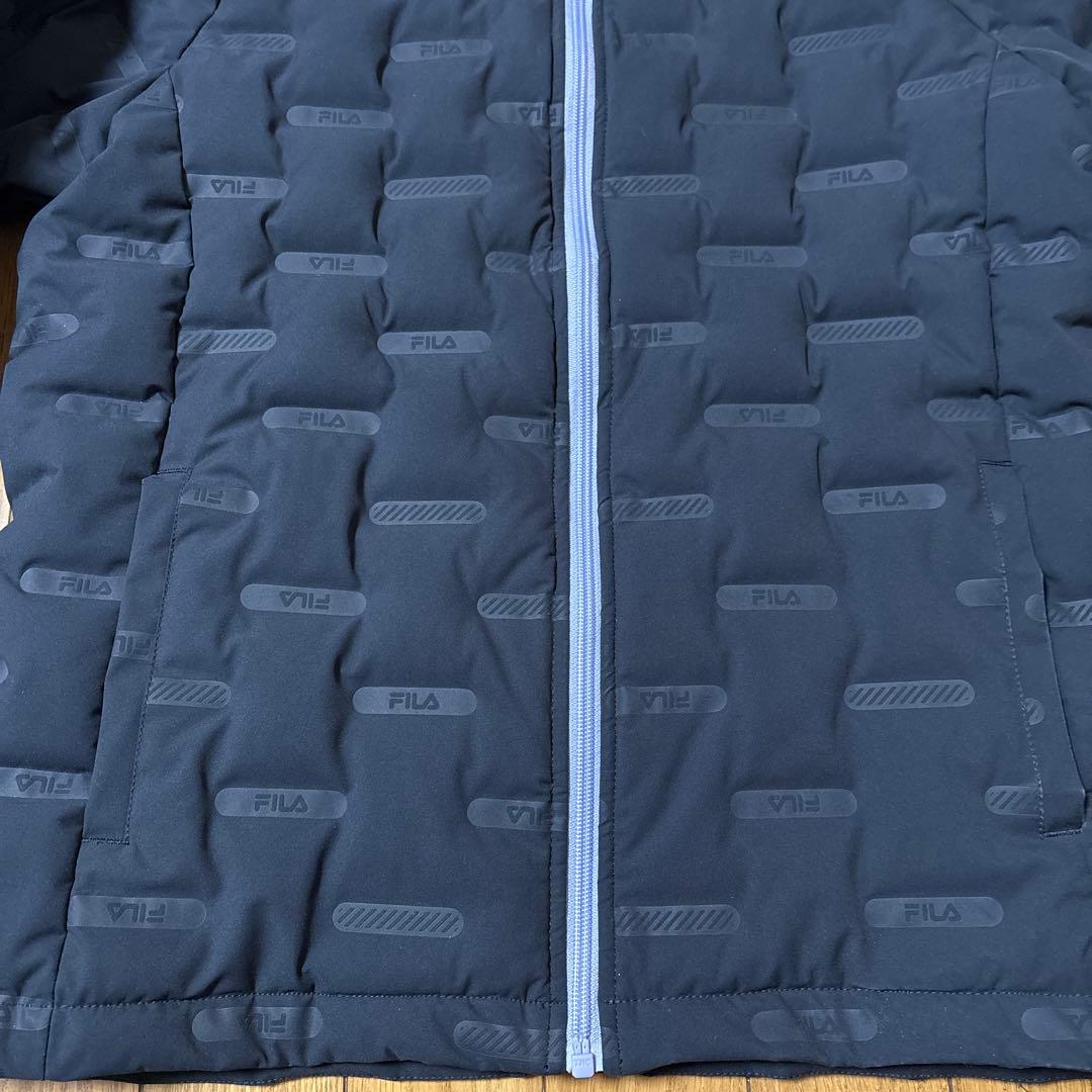 FIRAフィラ　蓄熱アルミジャケット　ジップアップパーカージャケットMレディース