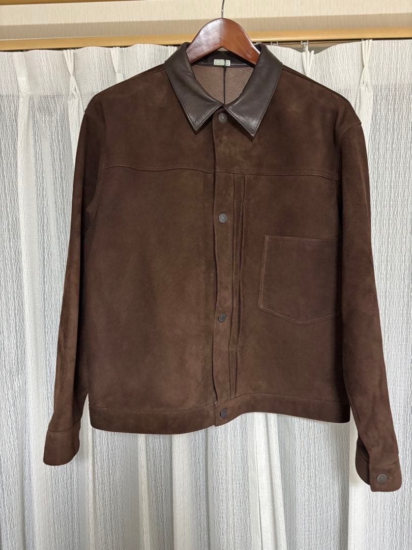 ジャケット・アウター A.presse Suede Leather 1st Type Jacket