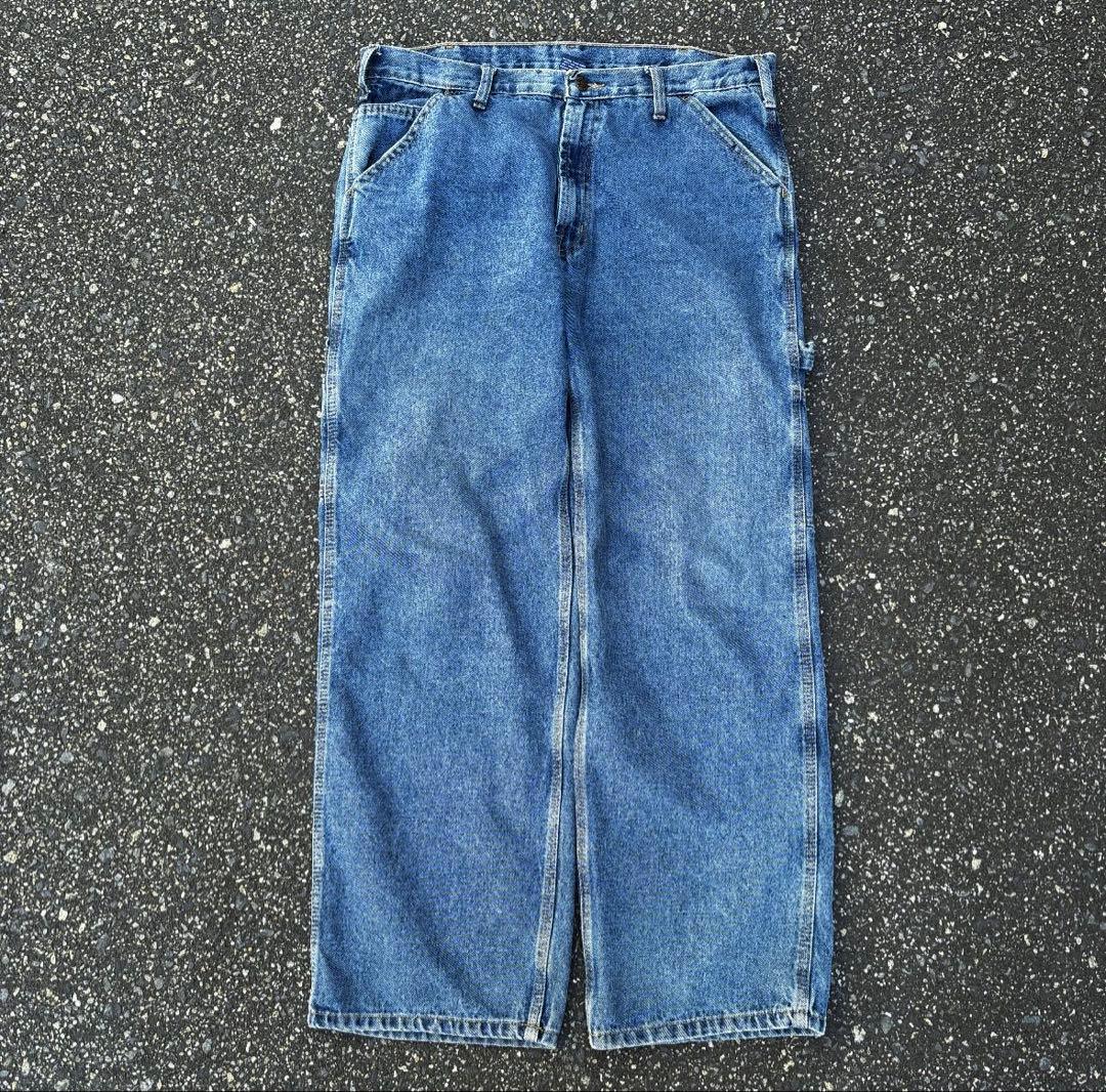 90s 00s ワイドデニムパンツ ペインター バギー 極太 シティーボーイ