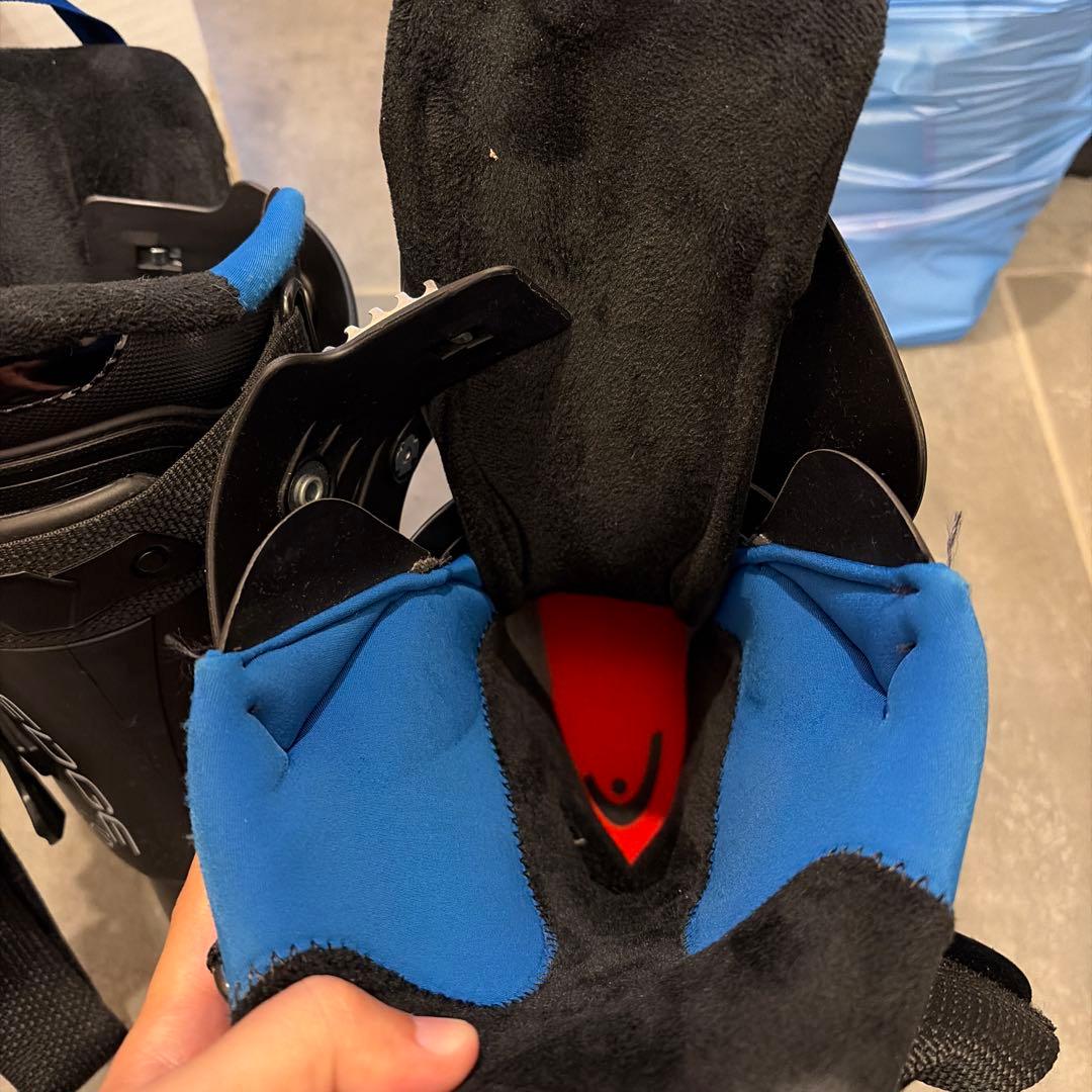 HEAD スキー ブーツ ブラック/ブルー