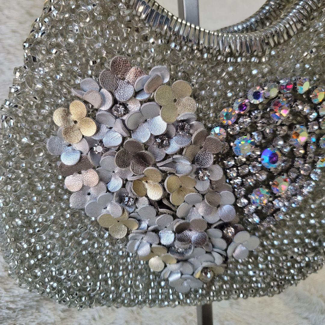 ANTEPRIMA アンテプリマ ワイヤーバッグ シルバー ビジュー ハート