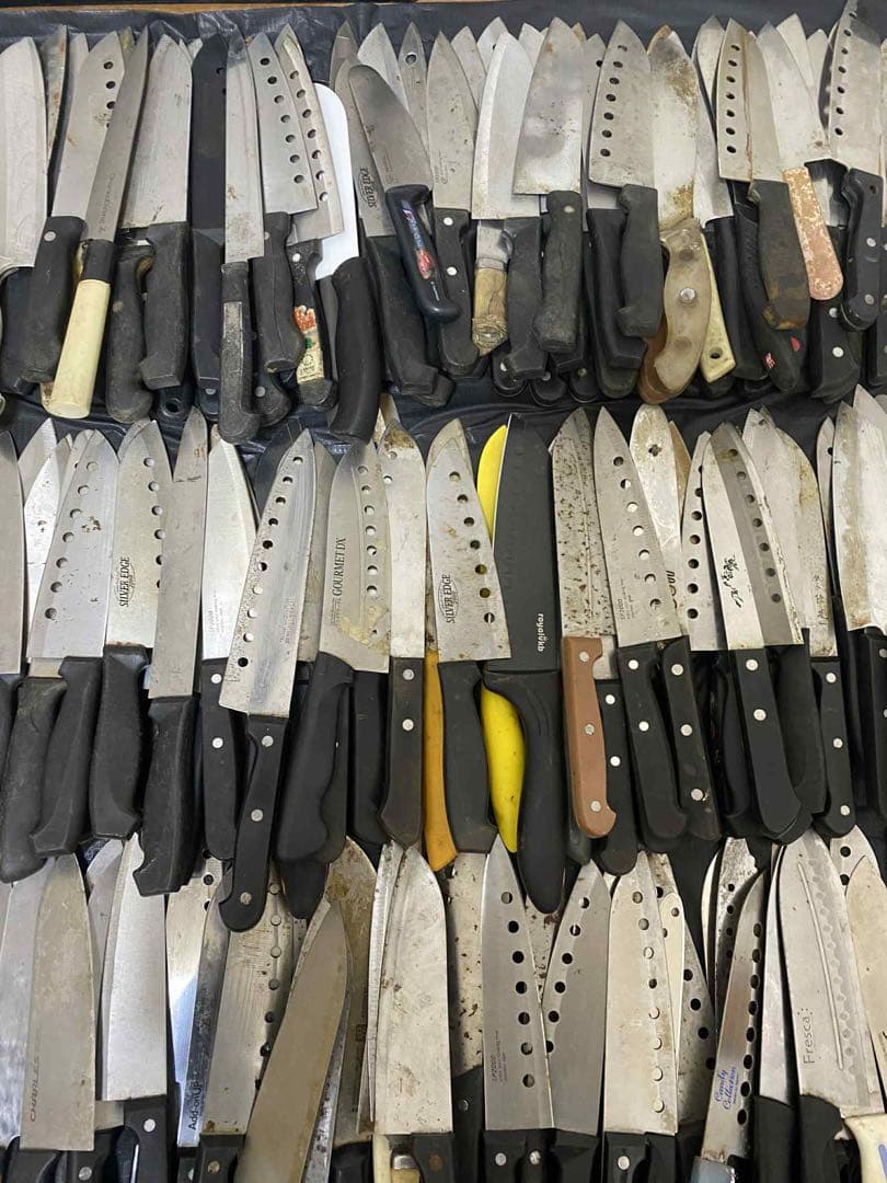 包丁いろいろ 300本大量まとめ売り 和包丁/ステンレス/果物ナイフ ジャンク品