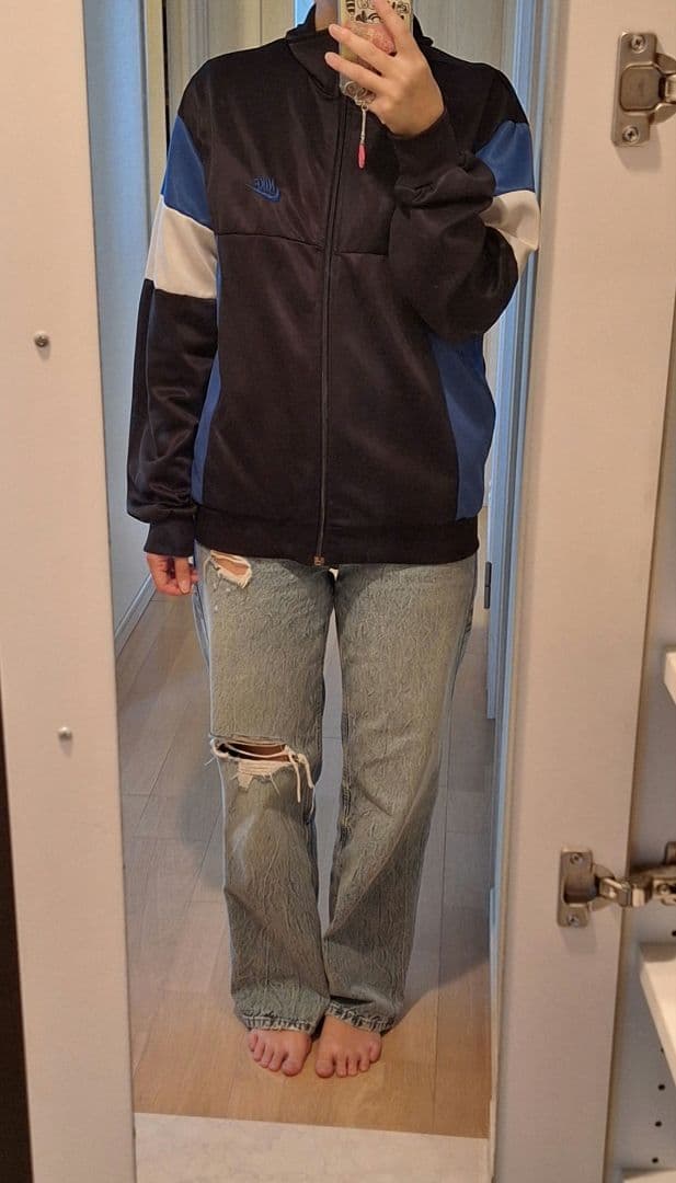 ナイキ シルバータグ トラックジャケット