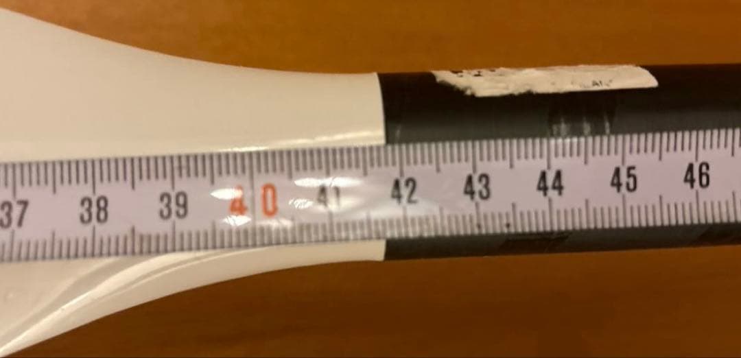 STARBOARD スターボード★パドル　ハイブリッドカーボン白×黒　引取手渡し