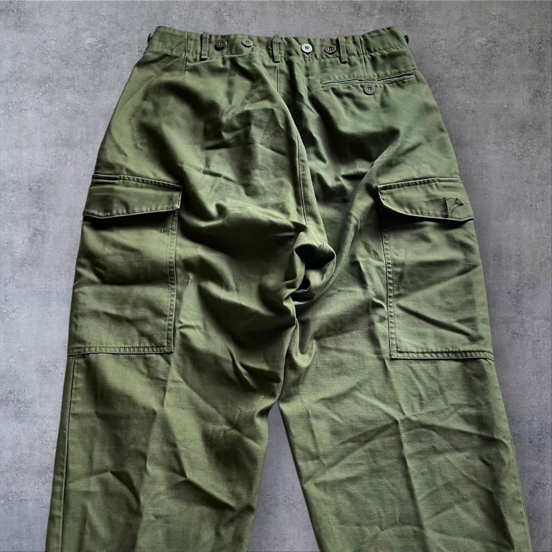 スウェーデン軍 M59 カーゴパンツ 補修跡 雰囲気抜群