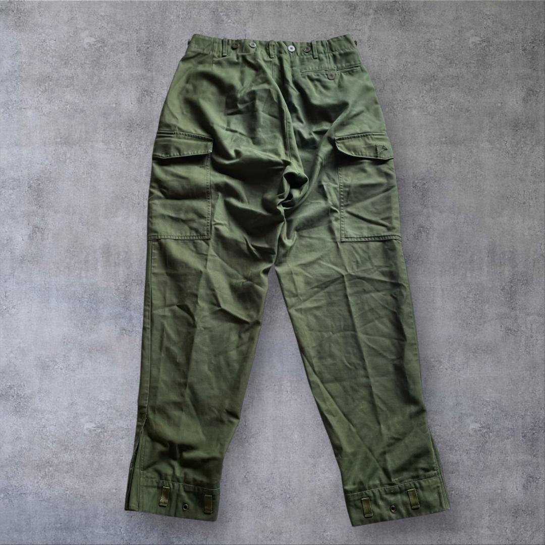 スウェーデン軍 M59 カーゴパンツ 補修跡 雰囲気抜群
