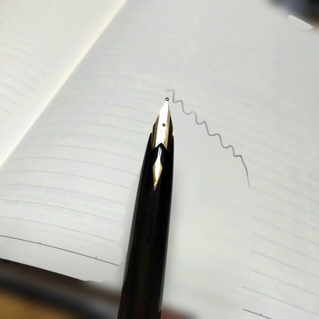 18K金ペン先 PLATINUM 万年筆 太字
