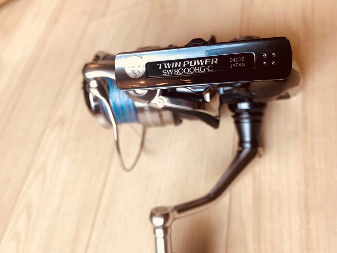 よしもとです。 SHIMANO 21ツインパワーSW 8000HG