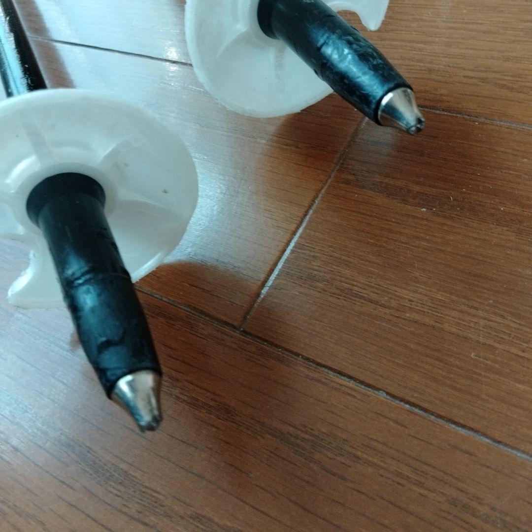 【kun　本日限り】オガサカスキー伸縮ポール 100〜123cm調整可能