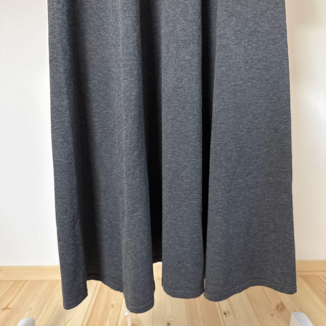 23区　新品　ロングワンピース　サイズ40 七分袖　リボン付き