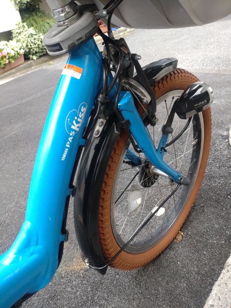 配送可★直接引渡可★カスタム【ヤマハパスキス】電動アシスト自転車★子供乗★充電器
