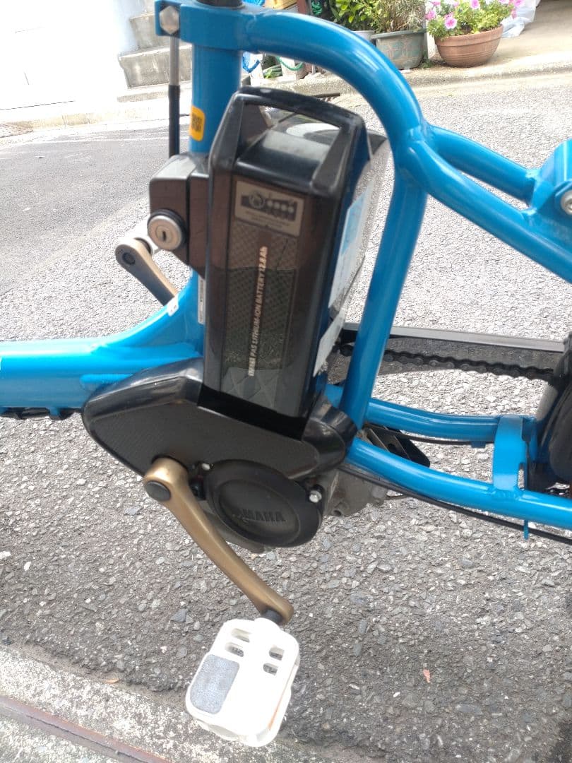 配送可★直接引渡可★カスタム【ヤマハパスキス】電動アシスト自転車★子供乗★充電器