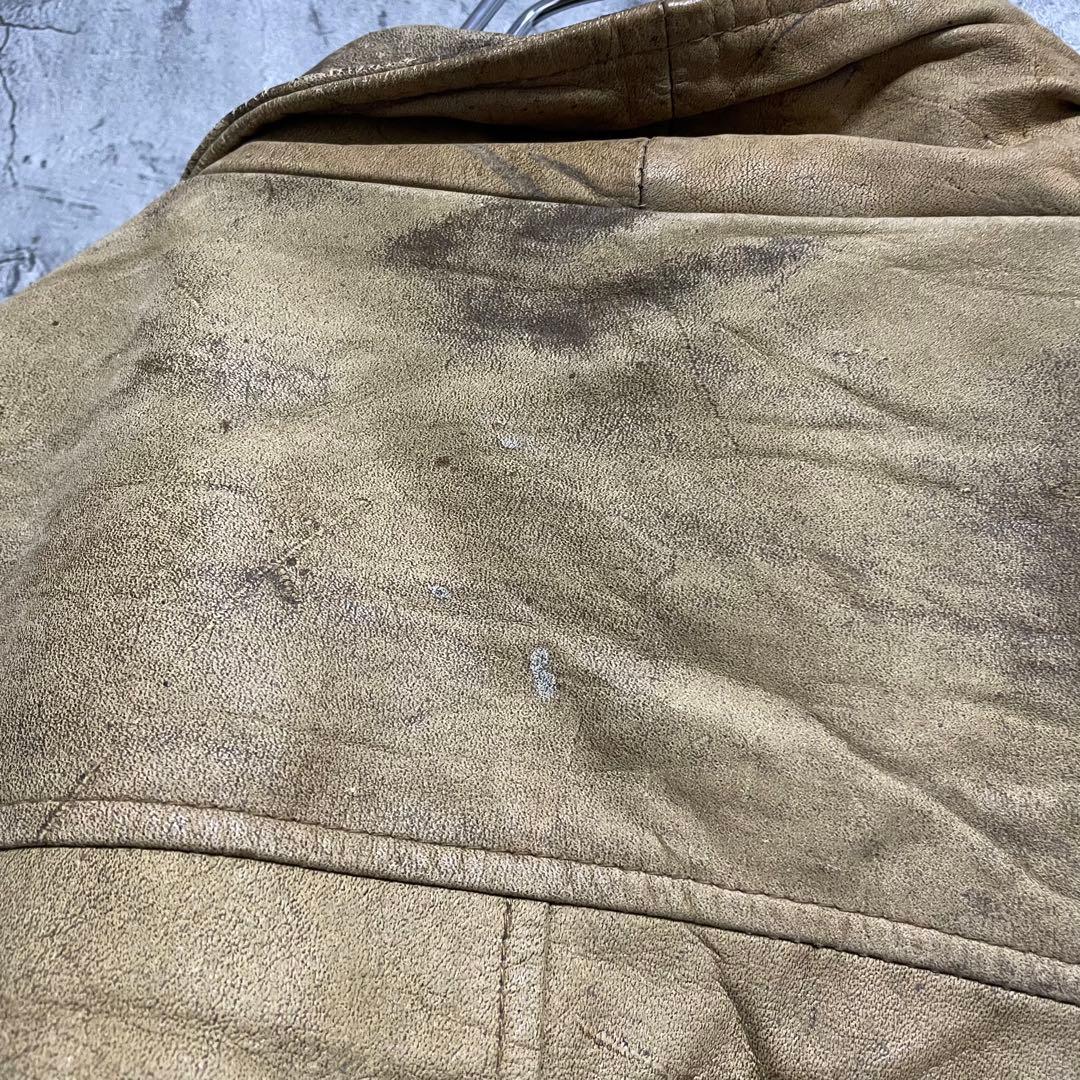 U.S. AIR FOCE A-2 G-1 レザージャケット　本革　古着　L