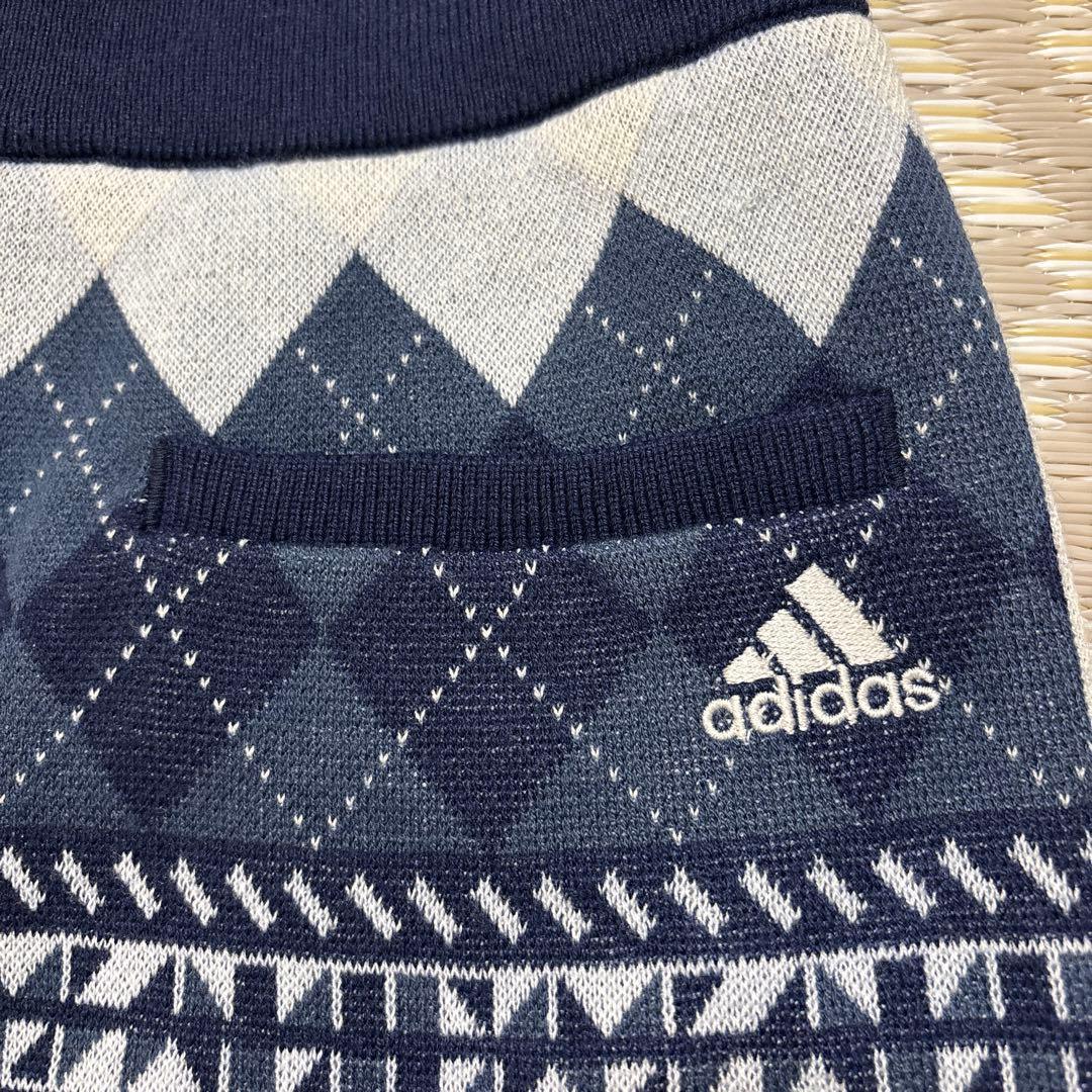 新品Sサイズadidasゴルフレディースセットアップニット