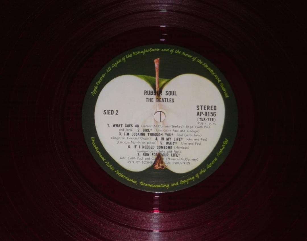 ビートルズ / ラバー・ソウル [赤盤]
